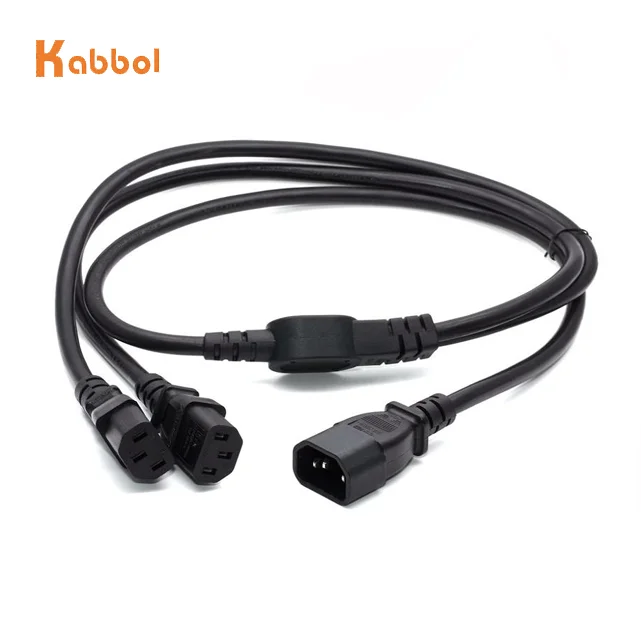 AC 250V 10A US Plug to C13 Female Electric Desktop Power Cable 1.8M Length