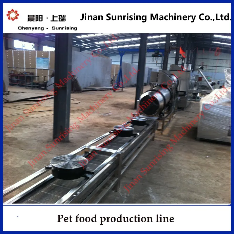 large capacity automatic pet dog food production line