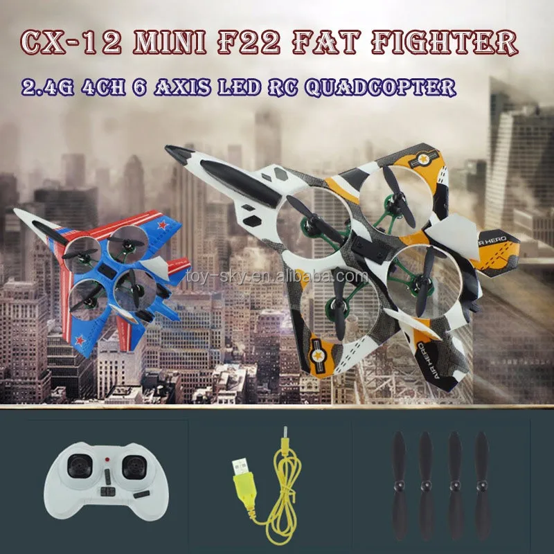 Cheerson Cx 12 Mini F15 Su27 F22 F35 Fighter 2 4g 4ch 6 Axis Led Rc Quadcopter Drone Three Speed Mode With 4 Motor Helicopter Buy 4 Motor Helicopter Mini Fighter Mini Quadcopter Drone Product On Alibaba Com