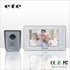 4 Wired touch key recording function digital 7 inch video interphone ring doorbell video wired doorbell with camera