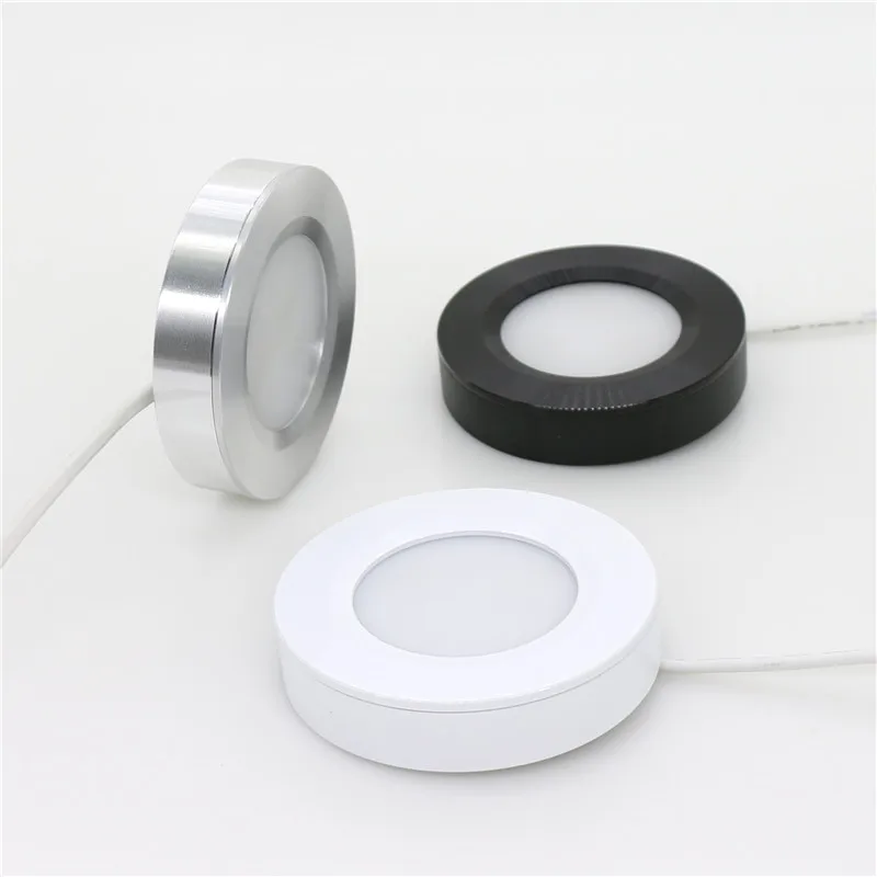 ETL list CRI90 12V 24V DC 3w dimmable led puck light