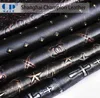 Knitted Back Pvc Embossed Floral Surface Pu Artificial Synthetic Pu Pvc Leather 3D Emboss Fabric