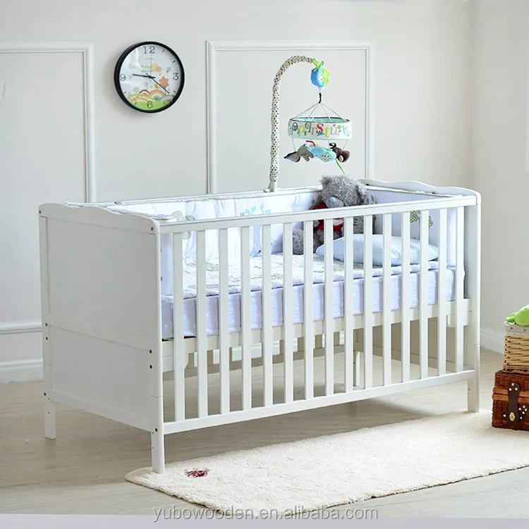 Hotsale Baby Wooden Bed Infant Cot Baby Crib Toddler Bed Dealer