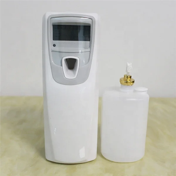 Toilet Motion Sensor Lcd Battery Operated Automatic Air Freshener Wall