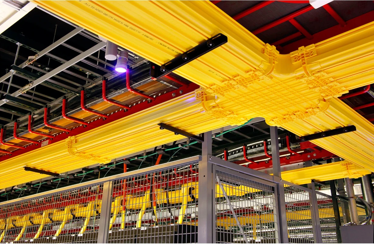 Pvc Abs Yellow Fiber Optic Runner Cable Tray Buy Fiber Runner,Fiber