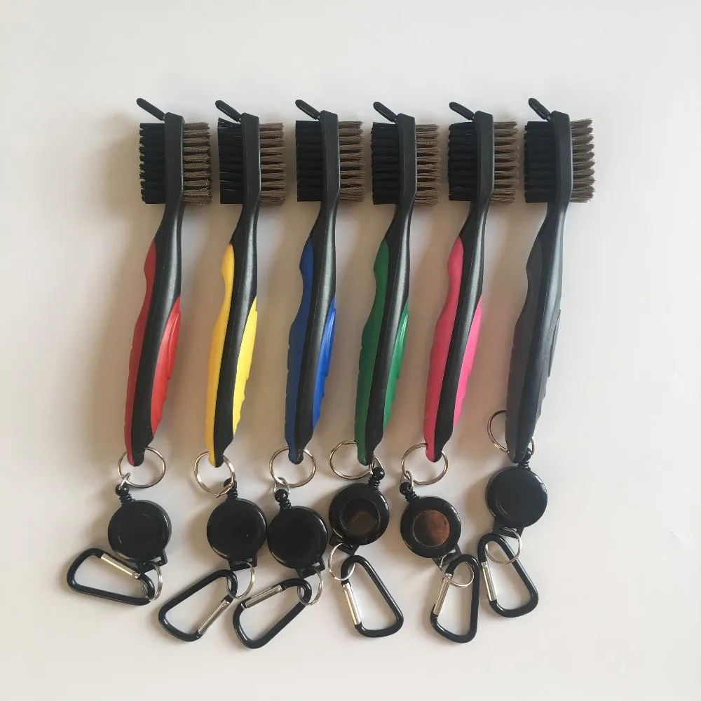 Black Golf Iron Club Ball Wet Cleaning Brush With Water Bottle Buy