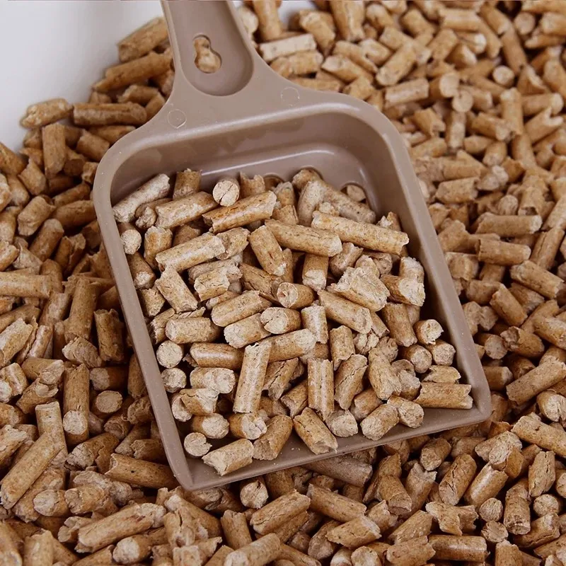 100 Natural Pine No Chemical Add Sample Free Clumping Pine Wood Cat