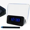 Zogifts low price smart digital portable electronic message board led USB fluorescent light alarm clock