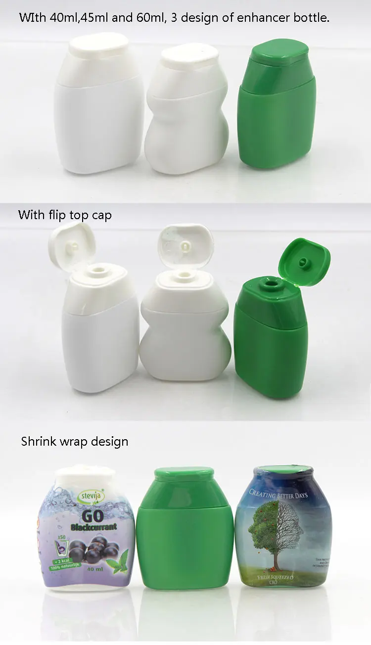 40ml Empty Portable Travel Use Squeeze Wash-Free Hand Sanitizer Bottle
