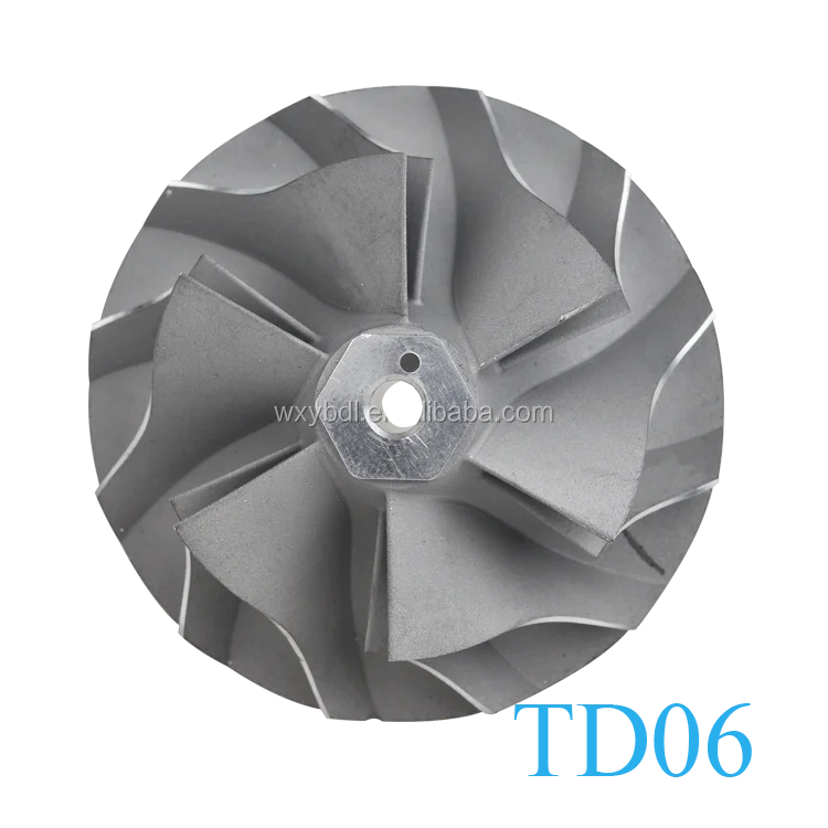 Td06 Compressor Wheel Of Turbo Precision Machining Turbocharger Parts