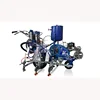 Airless cold two component spray road marking machine