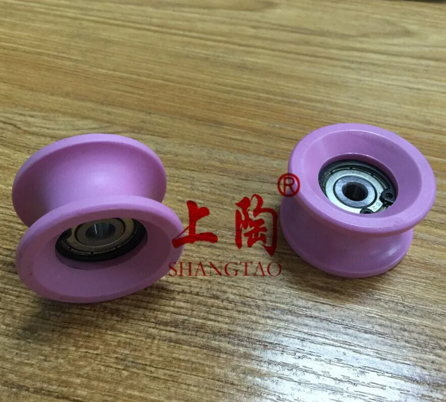 C799 Al2o3 Alumina Ceramic Yarn Guide Roller (single Groove Rollers