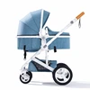 Luxury Travel System Foldable Kids Trolley Carriage Buggy Pushchair Poussette Bebe Pram Strollers Walkers Carriers Baby Stroller