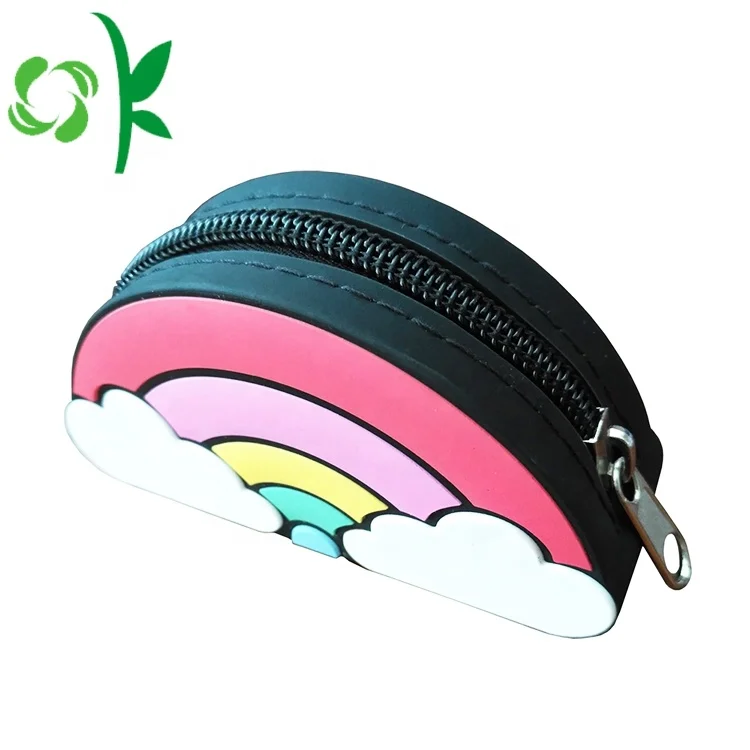 rainbow coin purse