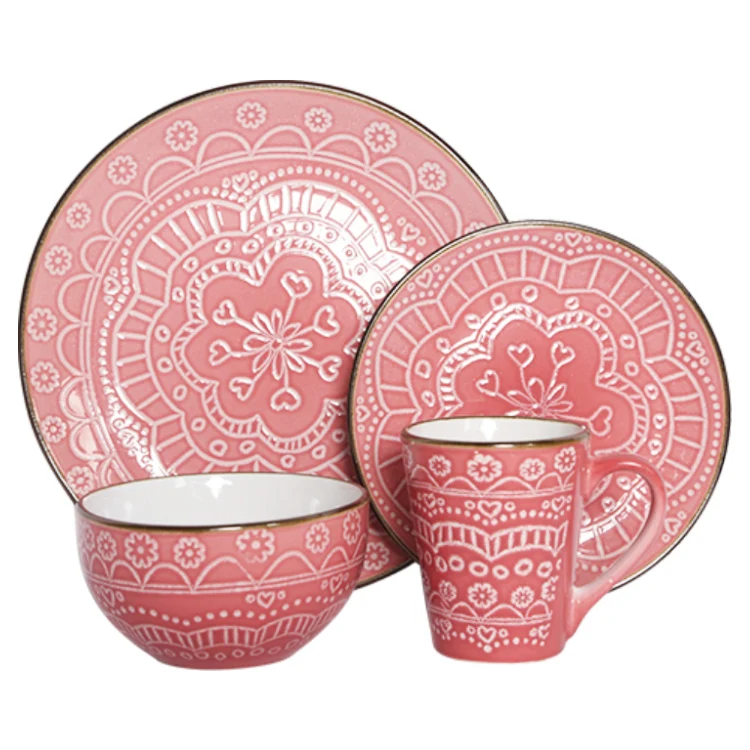 Manufacturer Bowl Colorful Custom Stoneware Dinnerware Sets Ceramic ...