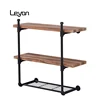 gas pipe cap shelves using pipe for diy pipe clothing rack