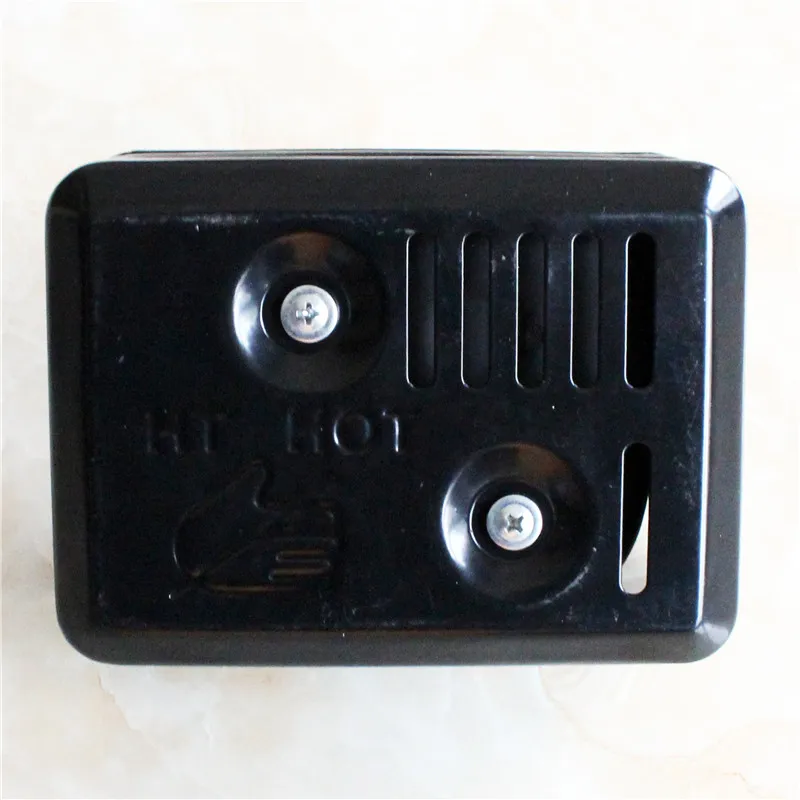 Muffler Exhaust Motor Part For Go Kart Buggy 168f Muffler For Hot Sale