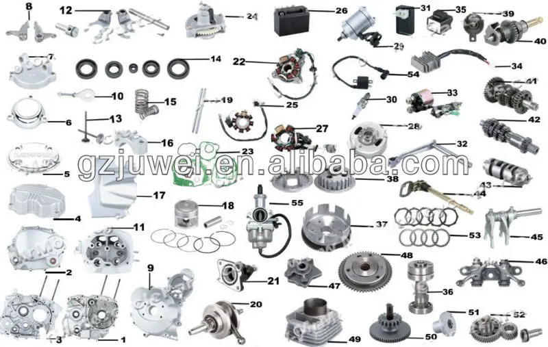 High Quality Motorcycle Body Parts For Cg125,Cg150,Cg200,Cg250 Buy