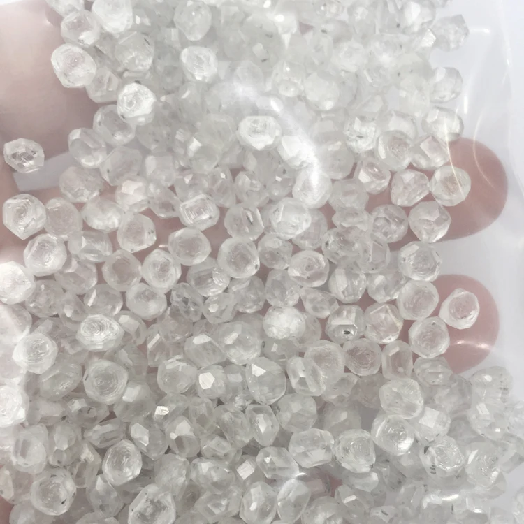 2.2-2.3mm cvd hpht lab grown rough diamonds