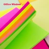 Amazon hot sell rectangle 3*3 inches 100sheets Pastel Adhesive Sticky Note