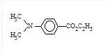 Mp=62 68 ℃. EDB;Ethyl-4-dimethylaminobenzoate. 