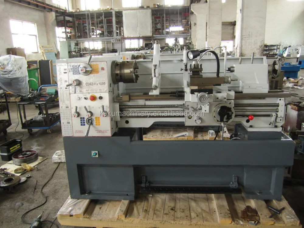 Rotor Cutting Parallel Lathes Metal Bench Work Cd6241 Lathe Machine ...