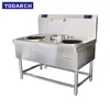 Heavy Duty 380V 8000W Double Twin Induction Wok Cooker Cooktop with 2 Burners Use in Commercial