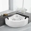 NO Armrest Massage Function and Corner Drain Location massage bathtub