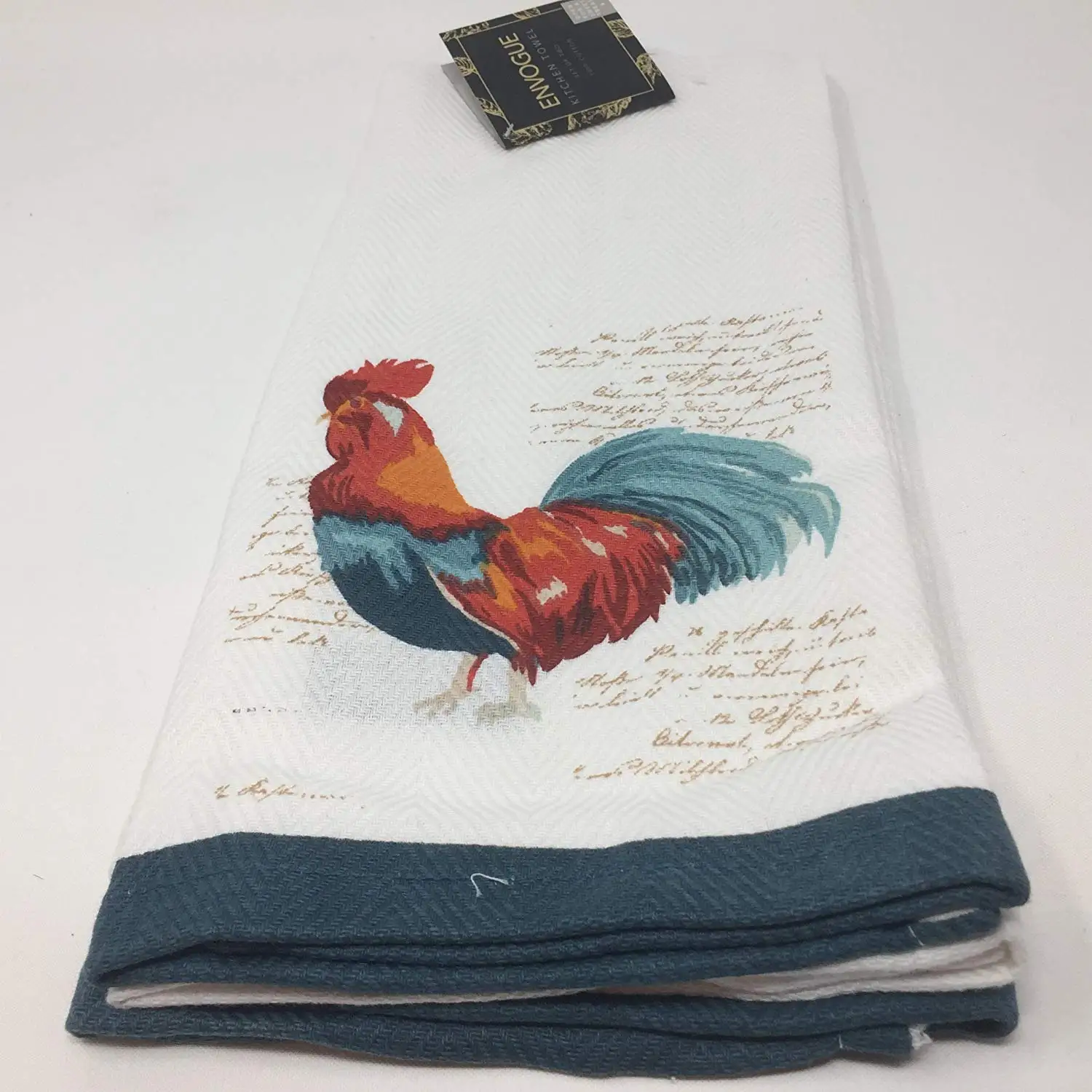 rooster kitchen towel set