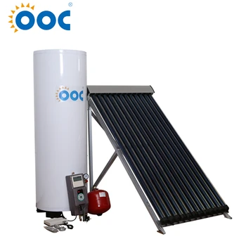 Roof Mounted Pressure Industrial Heating System Split Solar Hot Water Pump Working Station Buy Split Solar Hot Water Heaterroof Mounted Pressure