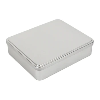 Tin Tox Silver Color Metal Boxes 