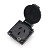 Waterproof Socket With Cover Australian IP44 50*50mm Waterproof Socket With Cover