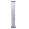 Cheap price Luxury K9 crystal metal wedding tall centerpiece stands wholesale
