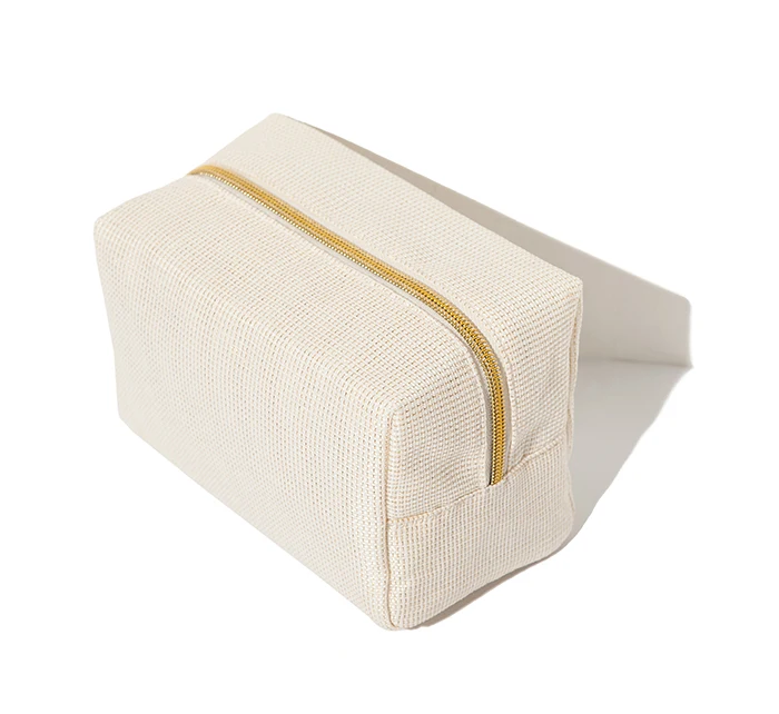 organic cotton makeup bag