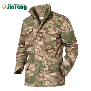 Twill Fabric Camouflage Multicam Cp Military Coat M65 Field Jacket ...