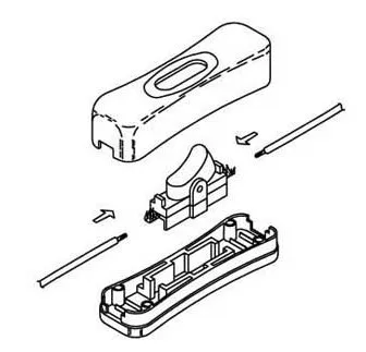 Greenway Light switch plate inline automotive switchh