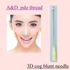 2019 free shipping Good effect 3D cog blunt L type 21G100mm V-lifting with good feedback