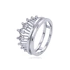 14887 Xuping fashion jewellery bangkok finger ring, crown diamond inlay ally express cheap wholesale ring