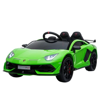 green lamborghini toy car
