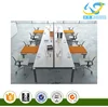 Office furniture corner table design office workstation divider for 8 person