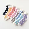 Custom Winter Comfortable Foot Warm Soft Crew Women Fuzzy Fluffy Microfiber Socks KYCC0014