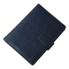 High-end head layer leather business notepad 6 Ring binder leather Multi-function card slot customizable logo