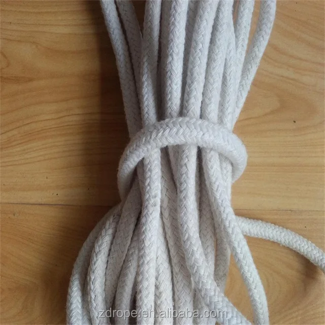 Cheap Cotton Rope Cotton Ropes Core Nonwoven Fabrics Cotton Braided