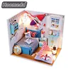 DIY House Mini Creative Room with Furniture Plus Dust Proof Cover