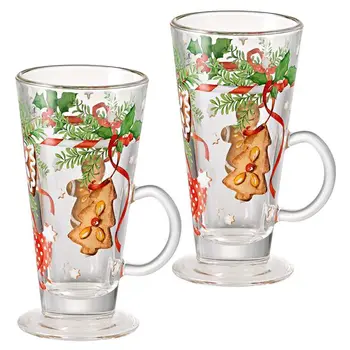 coffee latte glass mugs