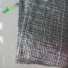 65% reflective outdoor agrictural silver shade mesh, greenhouse aluminum foil sun shade net shade cloth panels 4.3m width
