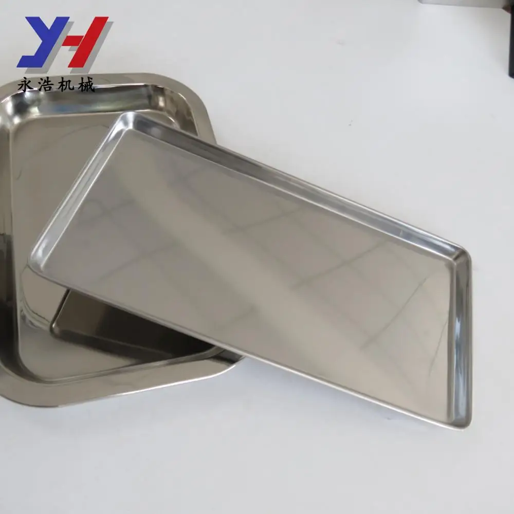 Custom Made High Quality Rectangle Stainless Steel Drip Tray With Drain