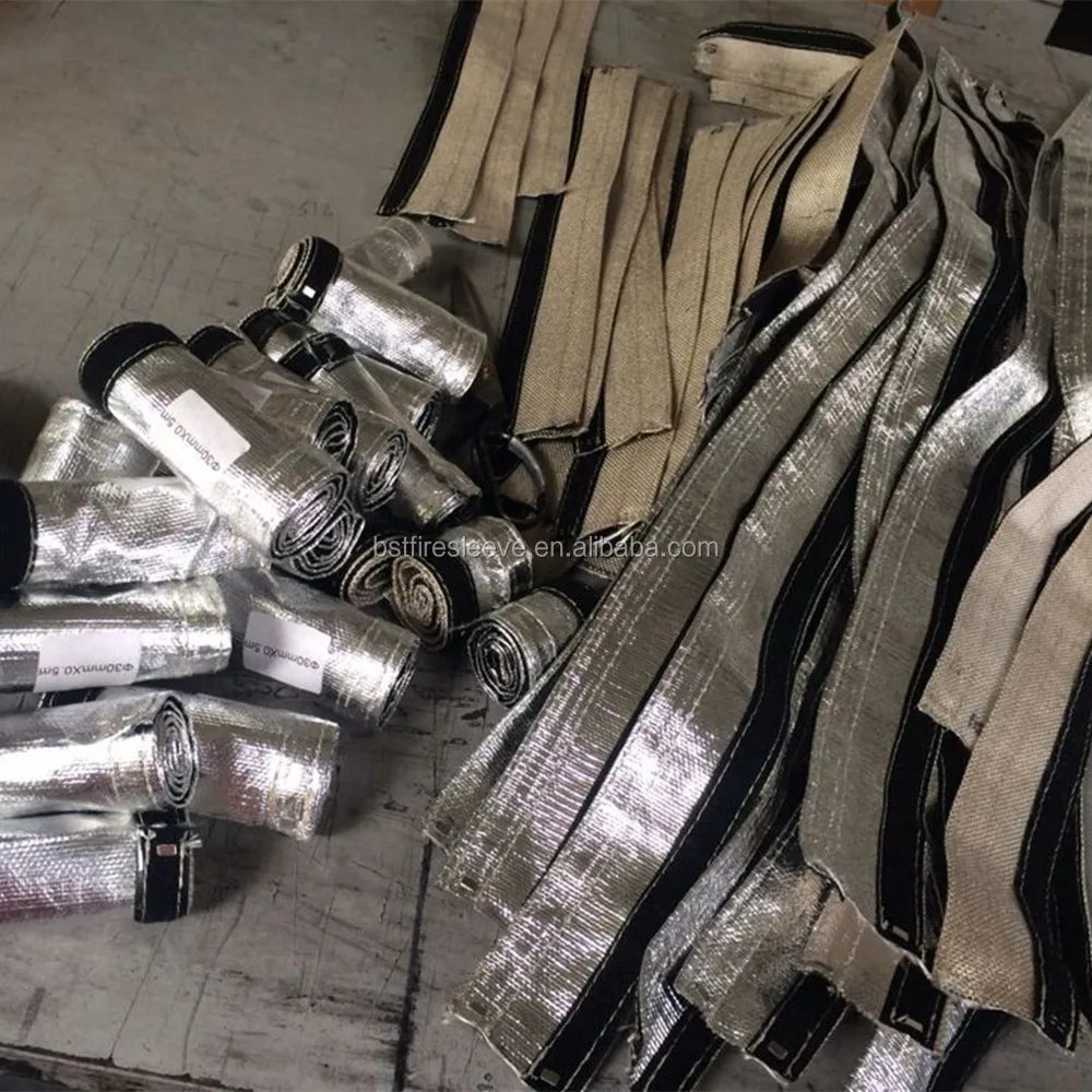 Automotive Cable Wire Harness Heat Shield Thermal Protection Flexible