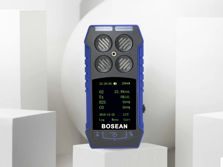 Toàn cầu Cấp Giấy Chứng Nhận Bosean-BH-4S xách tay đa gas detector