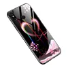 2019 New Design Phone Cases For iPhone x Xs 8 7 6 6s Back Cover Tempered Glass Luminous Phone back shell